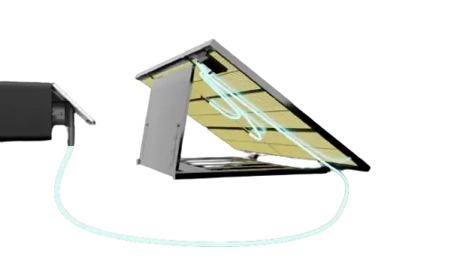 Station portable 450W Plug-and-play et Kodak Balcony Solar Kit pour une génération d'énergie facile à domicile