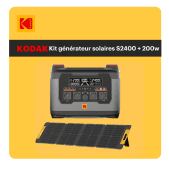 Kit Générateur Solaire S2400W + Panneau solaire 200W – Image 5